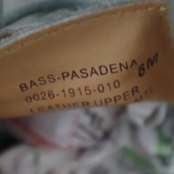 Bass Pasadena Grey Suede Derby Shoes Size 8 - Picture 2 of 8